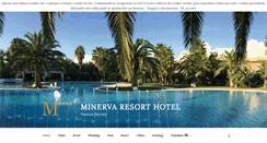 Desktop Screenshot of minervaresorthotel.it